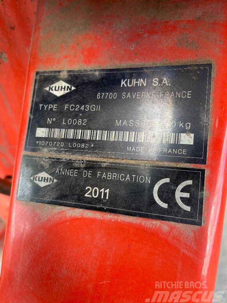 Kuhn FC 243 G II Segadoras acondicionadoras