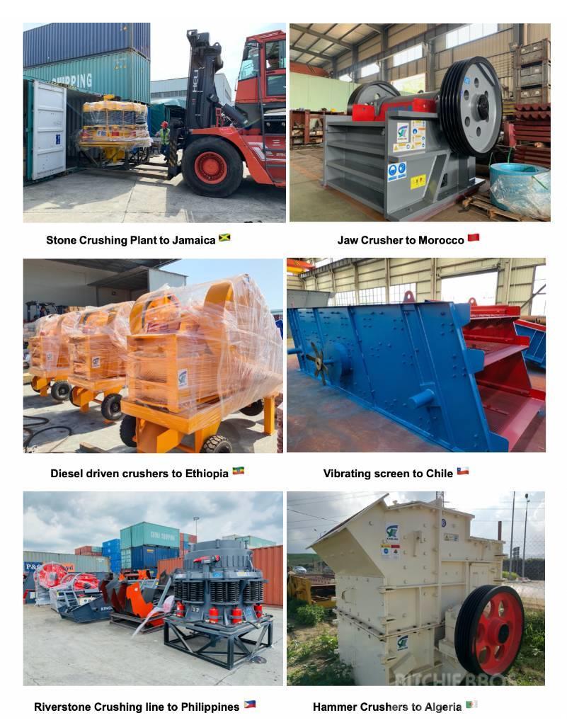 Kinglink belt conveyor for aggregates transport Otros