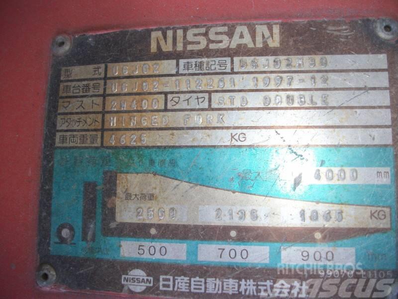 Nissan UGJ02M30 Carretillas LPG