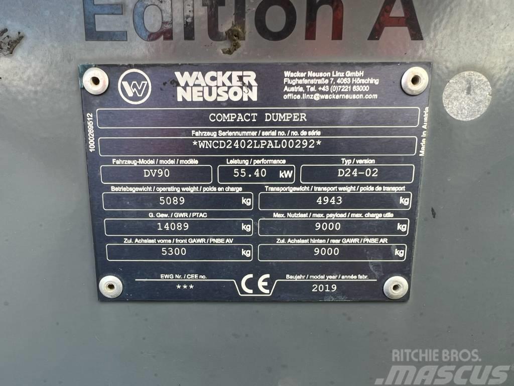 Wacker Neuson DV 90 Dúmpers de obra