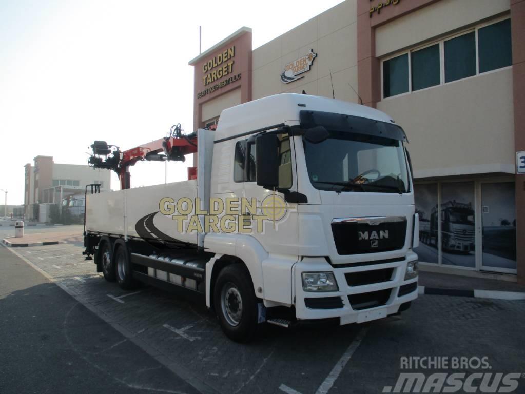 MAN TGS 26.480 6x2 with FASSI F185BS 22 Block Crane Camiones grúa