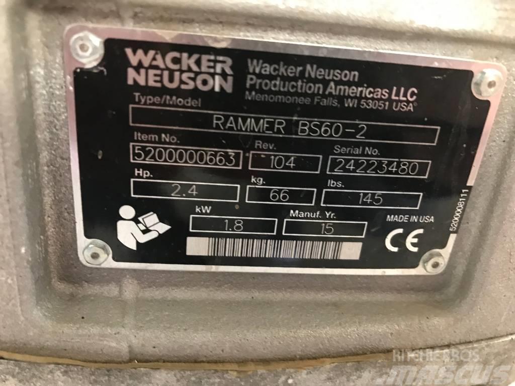 Wacker Neuson BS60-2 Pisones compactadores