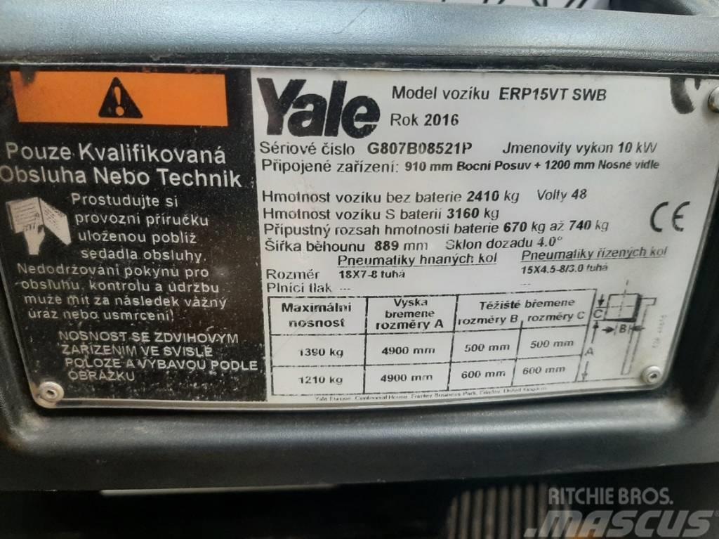 Yale ERP15VTSWB Carretillas de horquilla eléctrica