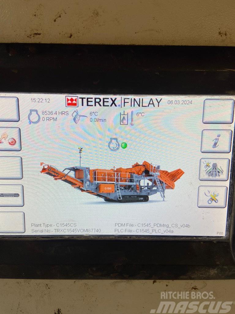 Terex Finlay C1545 Trituradoras móviles