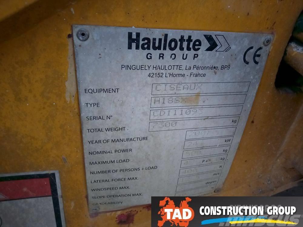 Haulotte H 18 SX Plataformas tijera