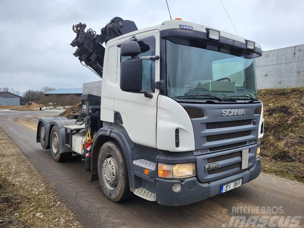 Scania P 380 Camiones grúa
