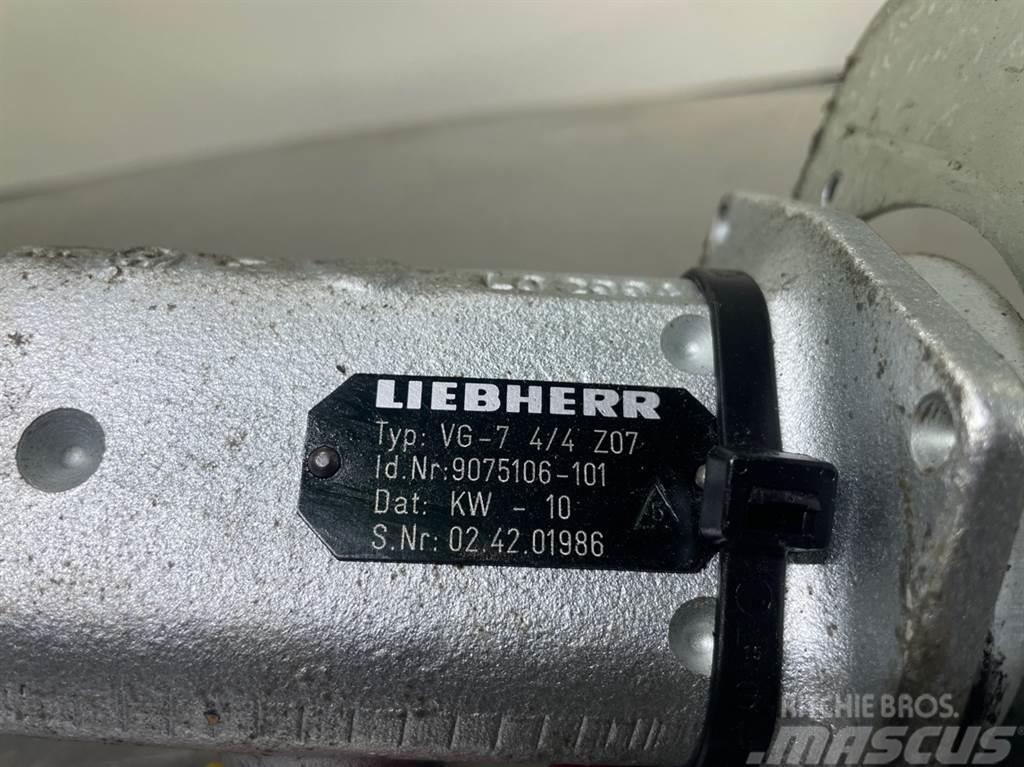 Liebherr A924B-9075106-Servo valve/Servoventil Hidráulicos