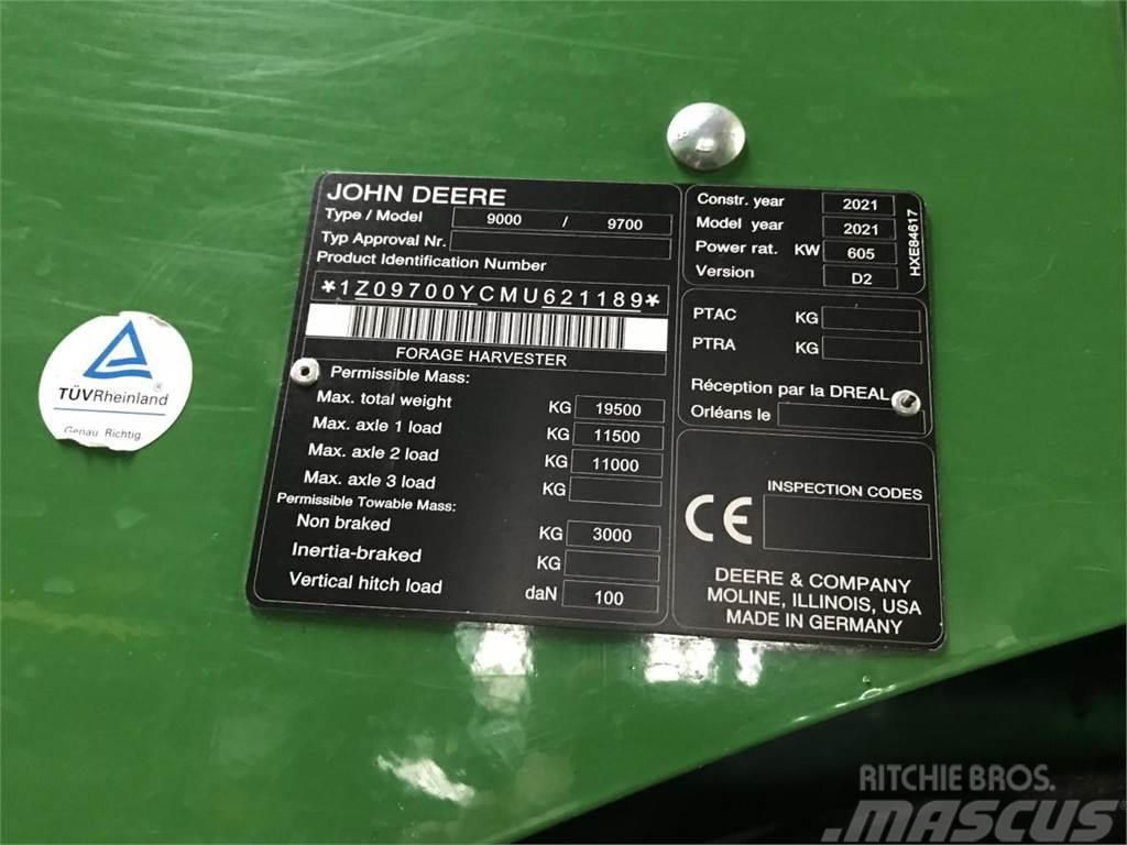 John Deere 9700i Picadoras de forraje autopropulsadas