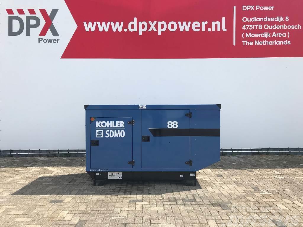 Sdmo J88 - 88 kVA Generator - DPX-17105 Generadores diesel