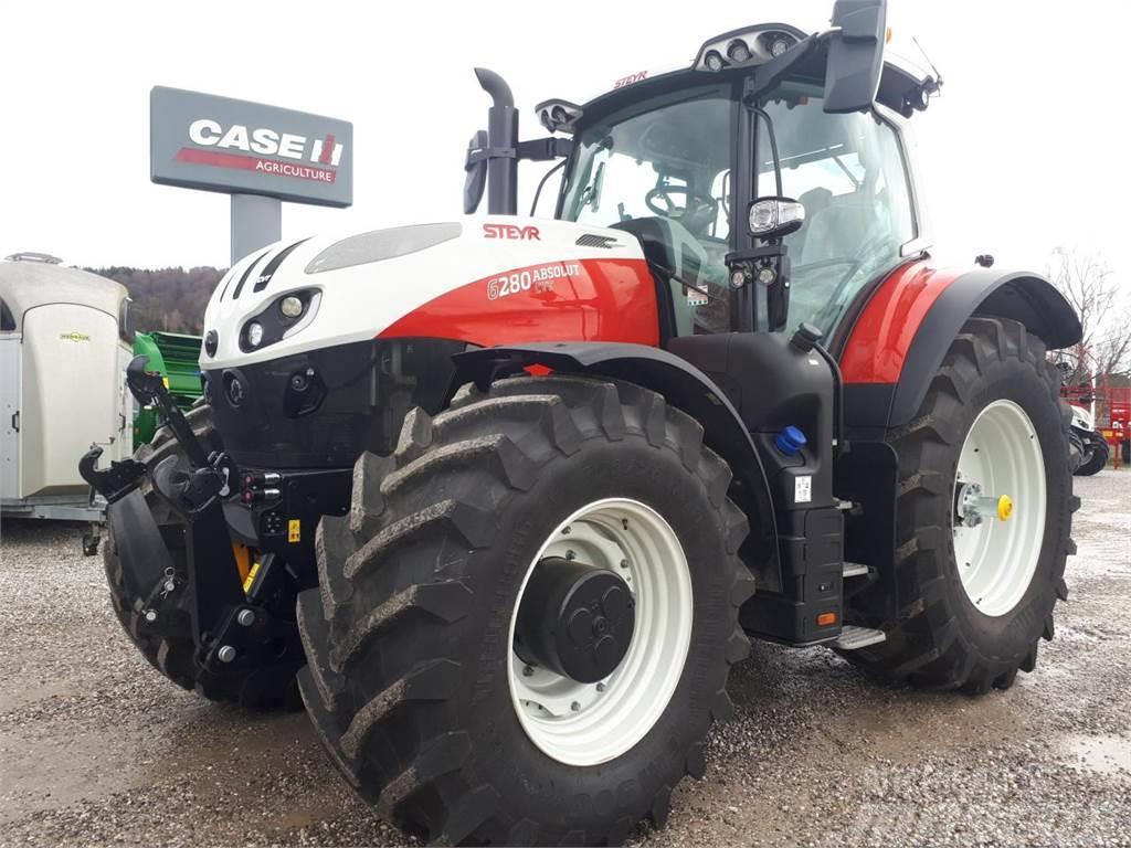 Steyr Absolut 6280 CVT AFS Connect Tractores