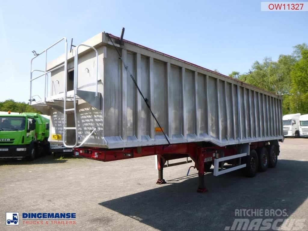 Wilcox Tipper trailer alu 55 m3 + tarpaulin Semirremolques bañera