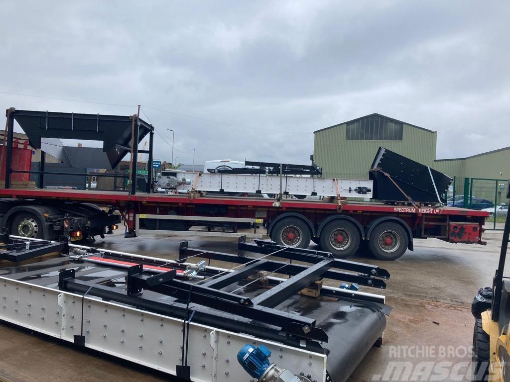  Recycling Conveyor RC Conveyor 1200mm x 6 meters Cintas transportadoras