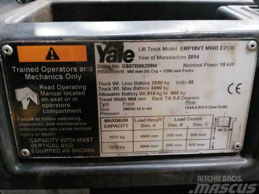 Yale ERP18VT Carretillas de horquilla eléctrica