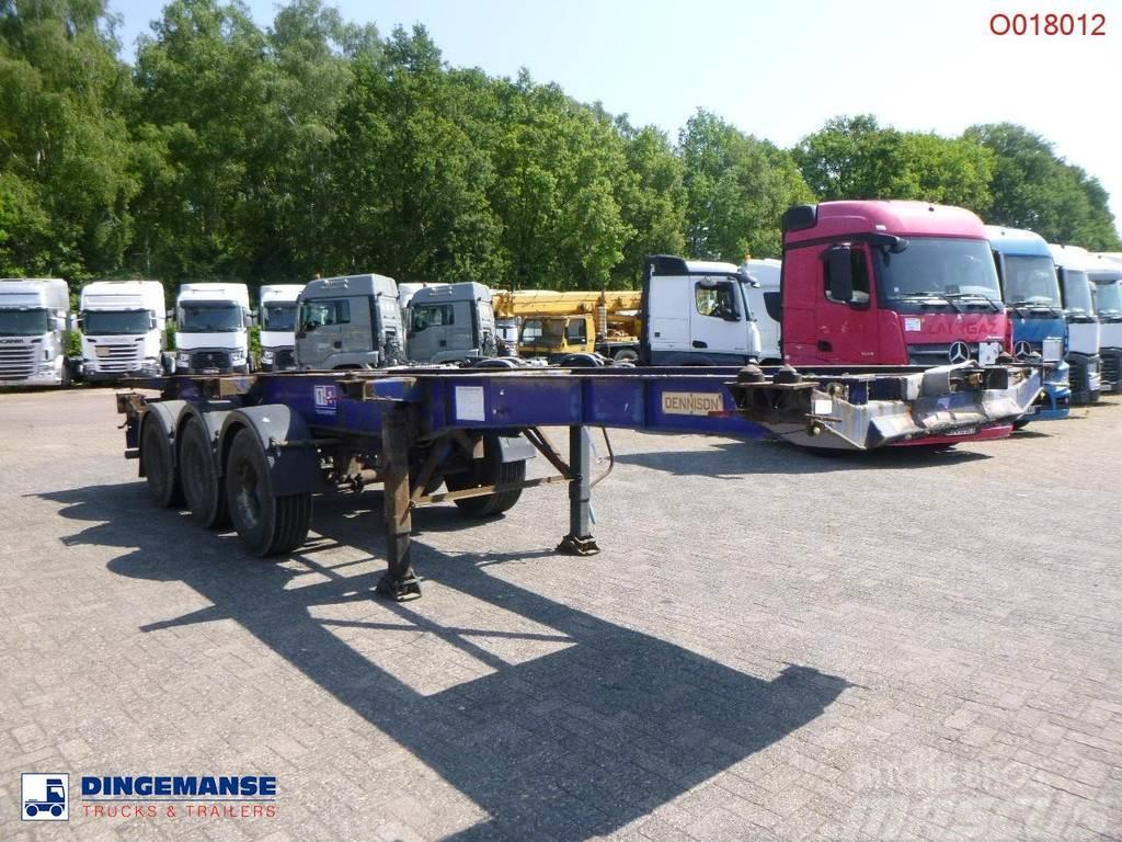 Dennison Container trailer 20-30-40-45 ft Semirremolques portacontenedores