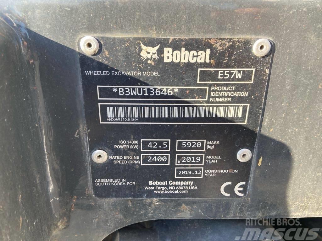 Bobcat E57W Excavadoras de ruedas
