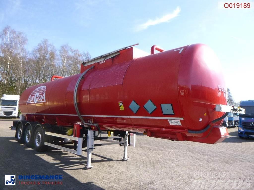 Cobo Bitumen tank inox 34 m3 / 1 comp Semirremolques cisterna