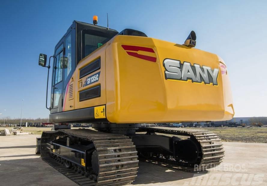 Sany Jauns  SY135C   5 gadu garantija vai 10 000 m/st Excavadoras de cadenas
