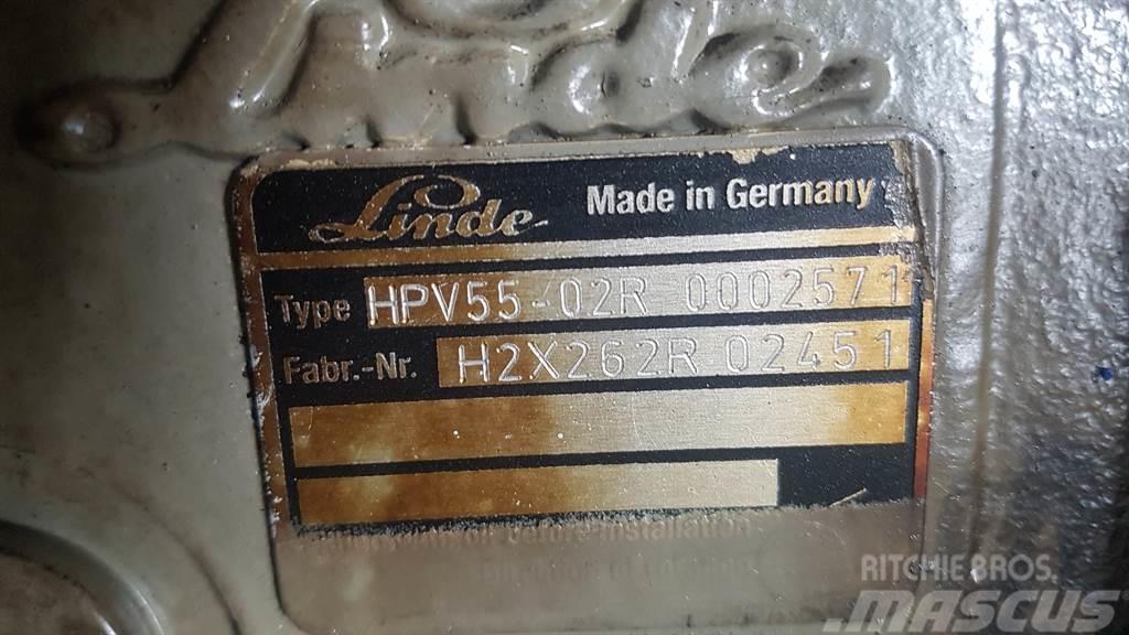 Linde HPV55-02R - Atlas 65 - Drive pump/Fahrpumpe Hidráulicos
