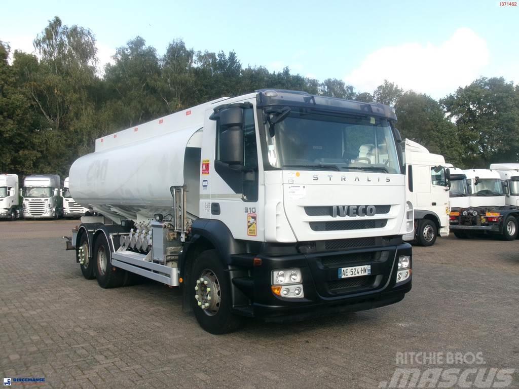 Iveco AD260S31Y/PS 6x2 fuel tank 18.5 m3 / 5 comp Camiones cisterna