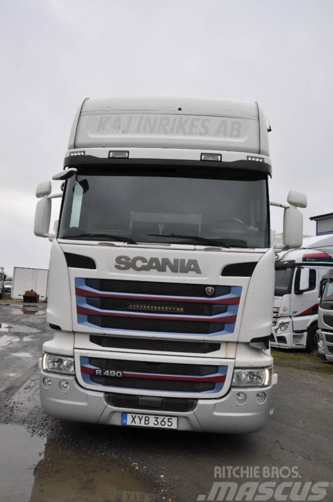 Scania R490 LB6X2MNB Camiones portacontenedores