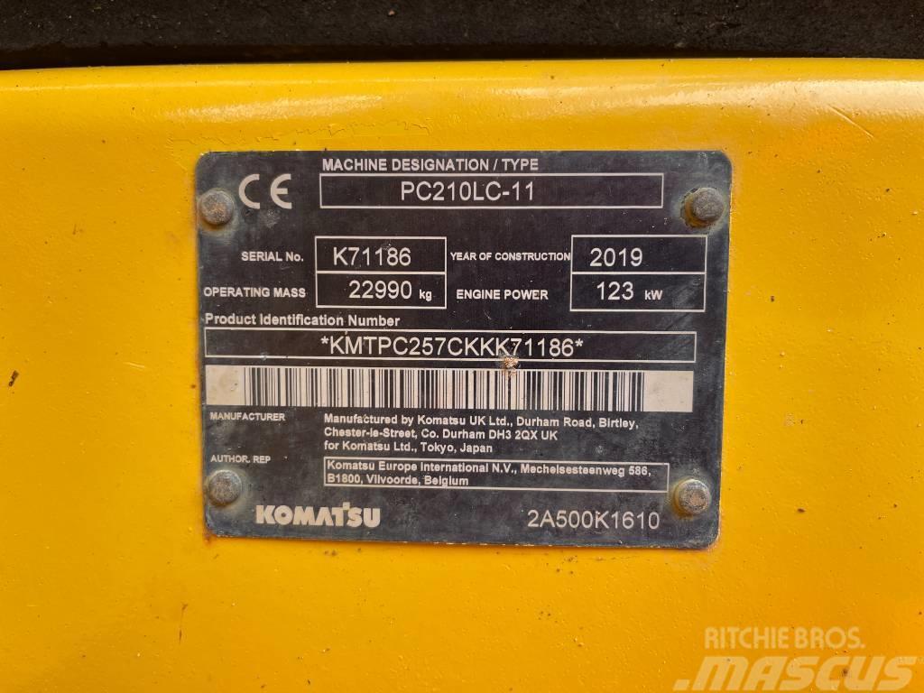 Komatsu PC 210 LC-11 CRAWLER EXCAVATOR Excavadoras de cadenas