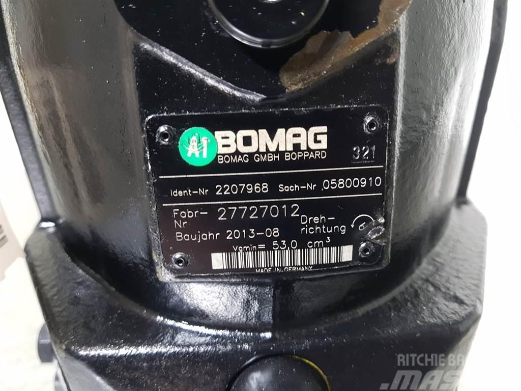 Bomag 05800910-Rexroth A6VM107-R902207968-Drive motor Hidráulicos
