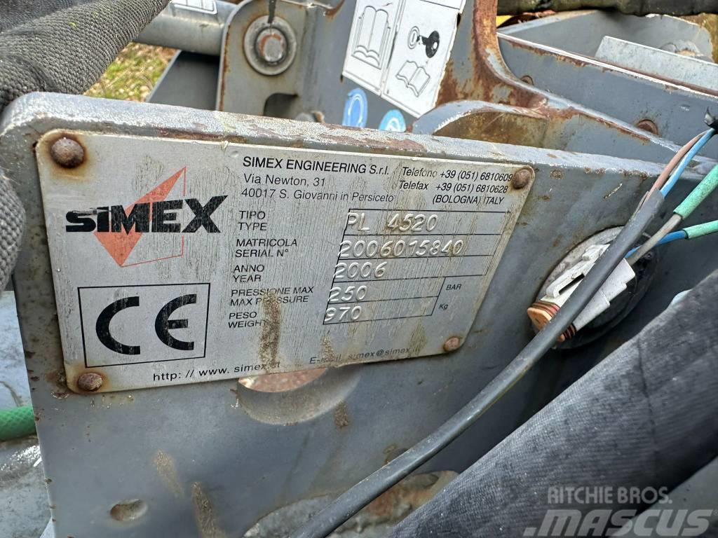 Simex PL4520 Máquinas moledoras de asfalto en frío