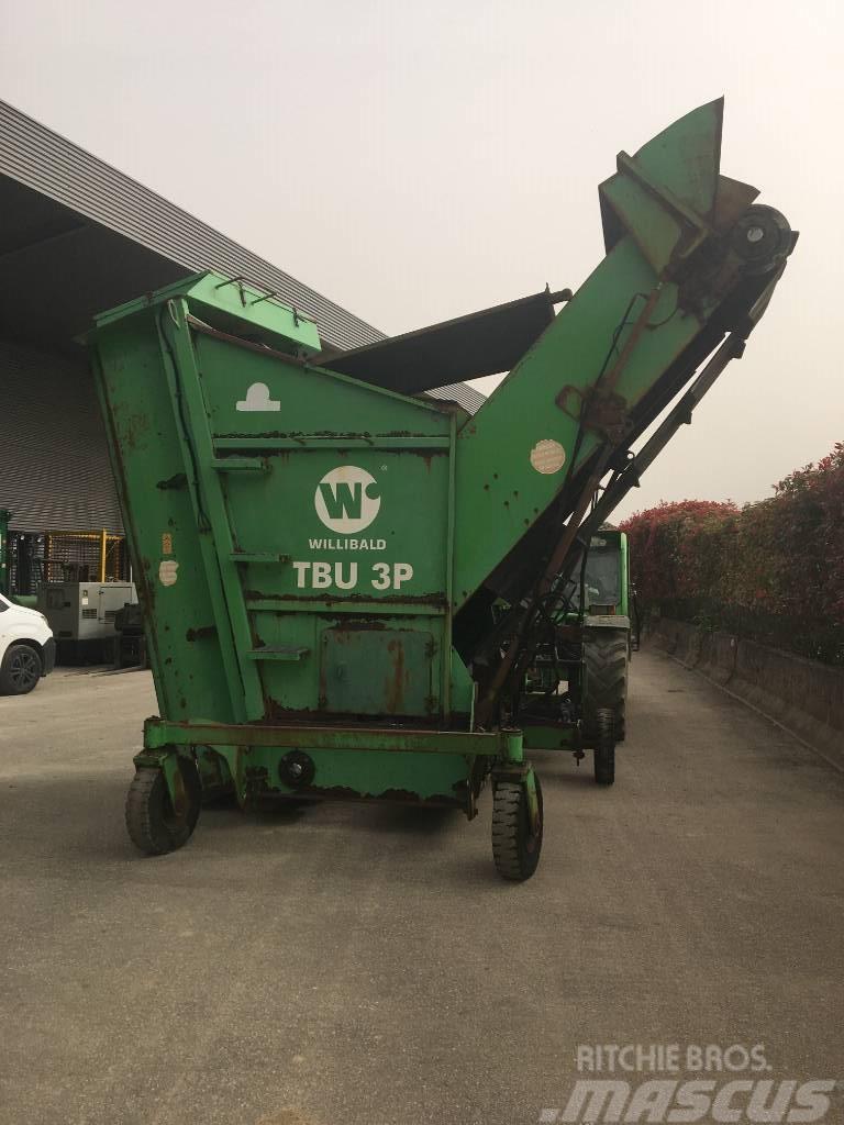 Willibald TBU 3P Volteadores de compost