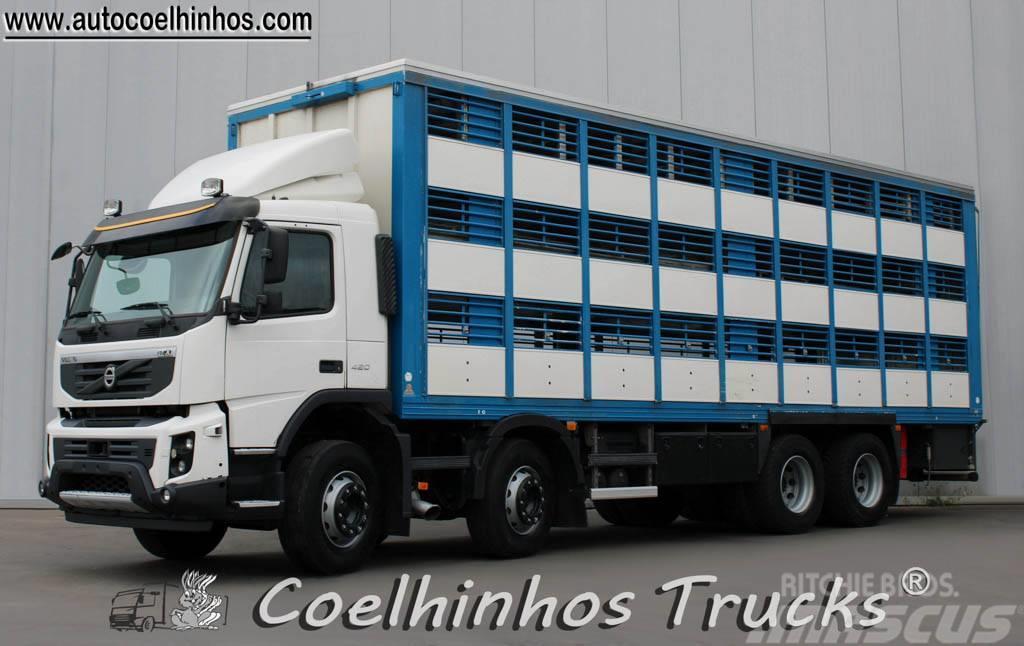 Volvo FMX 420 Camiones de ganado