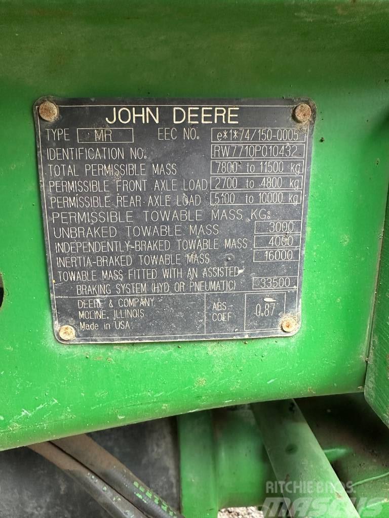 John Deere 7710 Tractores
