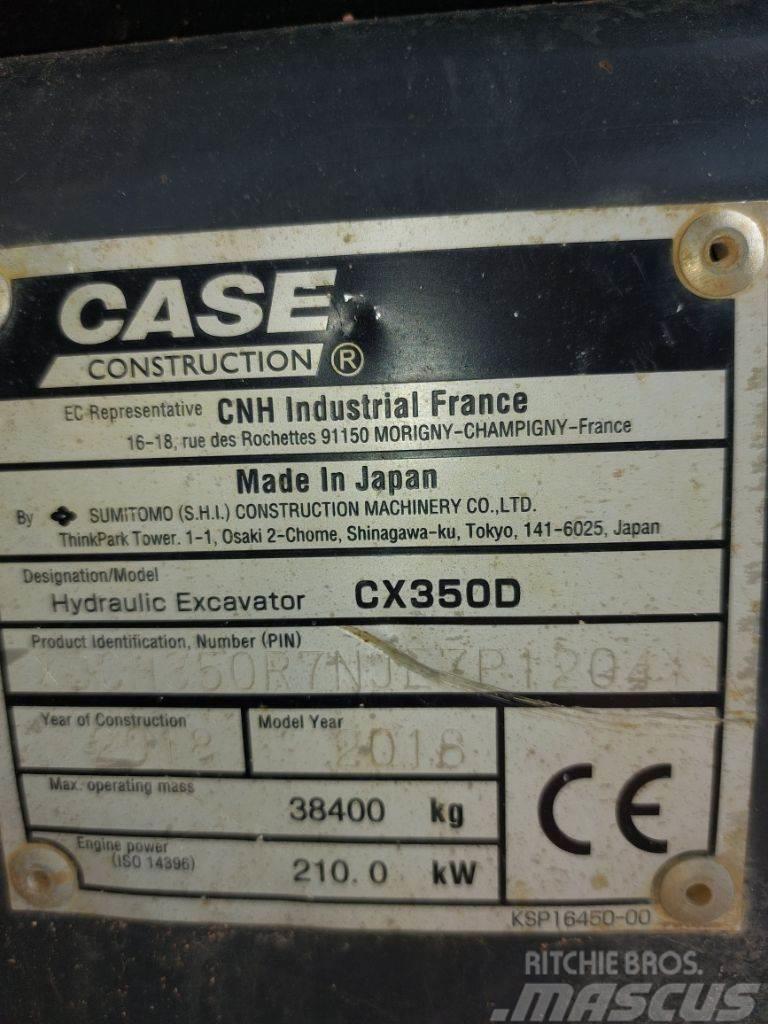CASE CX 350 D Excavadoras de cadenas