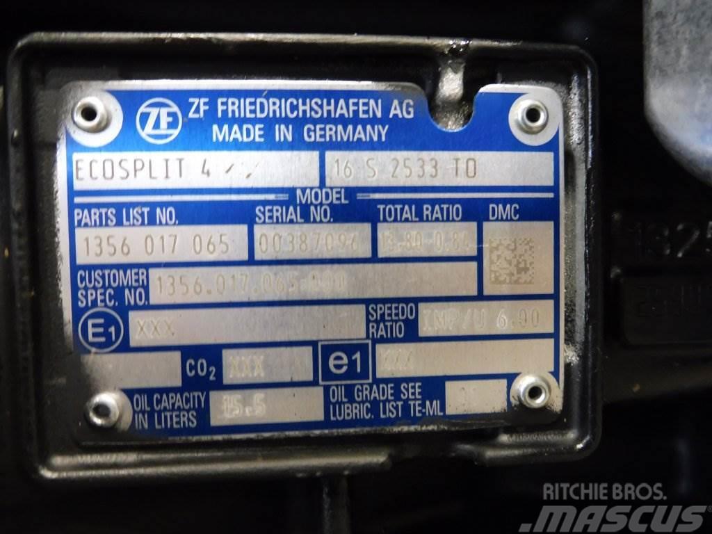 ZF 16S2533TO Cajas de cambios