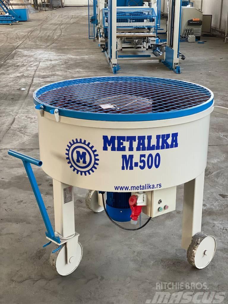 Metalika M-500 Concrete mixer (0.25m3) Mezcladoras de cemento y hormigón