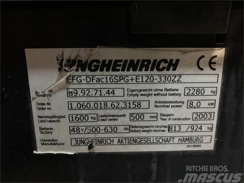 Jungheinrich EFG 16 Carretillas de horquilla eléctrica