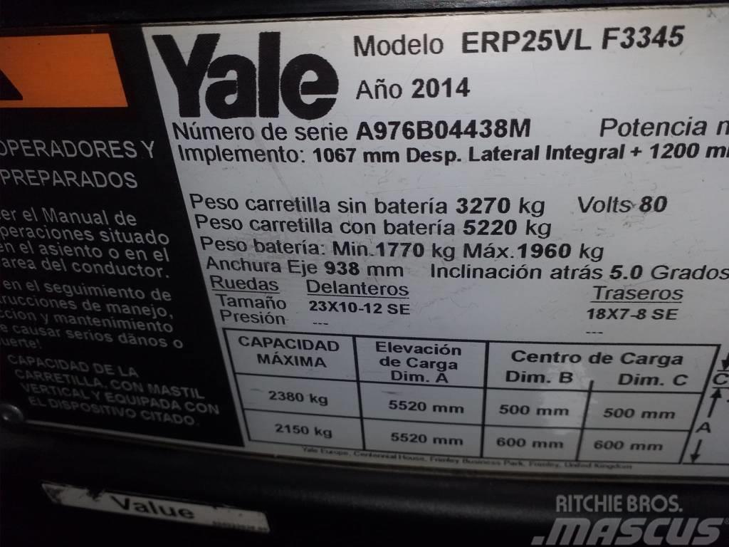 Yale ERP25VL Carretillas de horquilla eléctrica