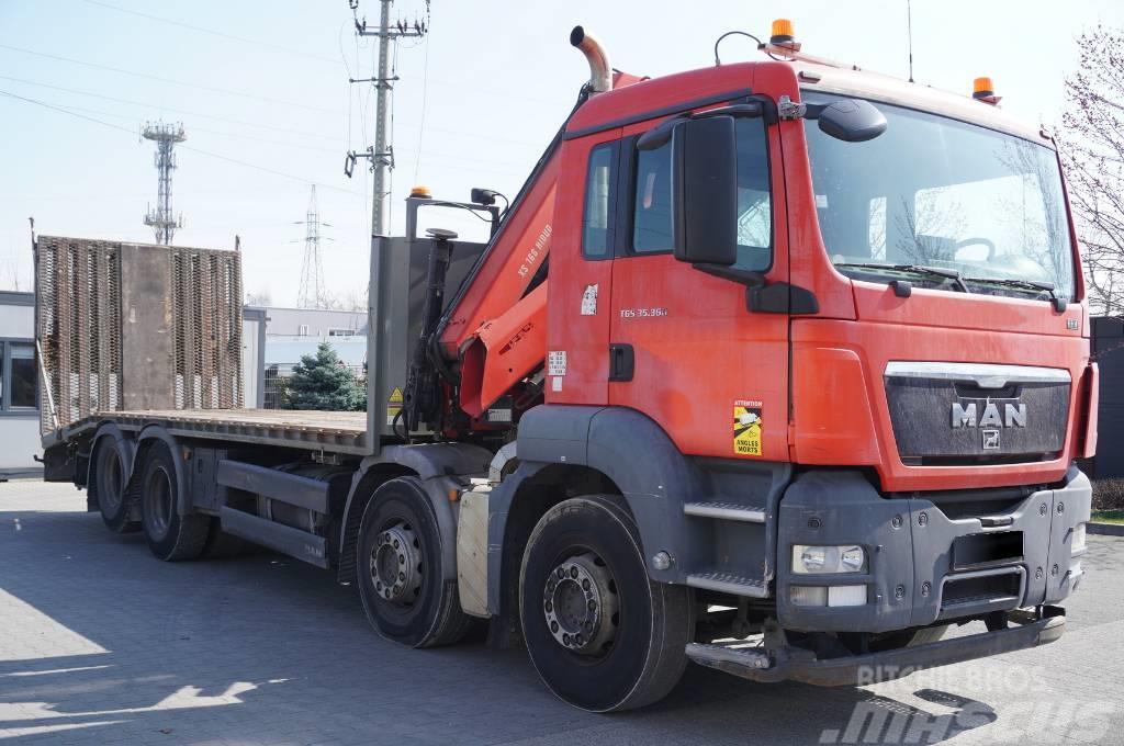MAN TGS 35.360 E5 EEV 8×2 / HDS HIAB XS 166 HIDUO / To Camiones portacoches