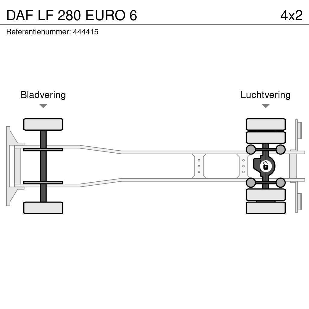 DAF LF 280 EURO 6 Camión con caja abierta