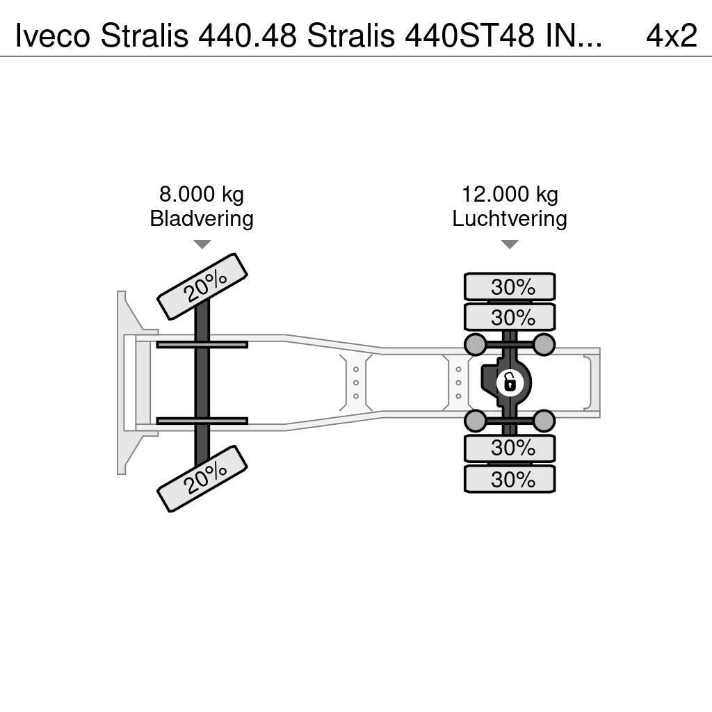 Iveco Stralis 440.48 Stralis 440ST48 INTARDER Euro5 Manu Cabezas tractoras