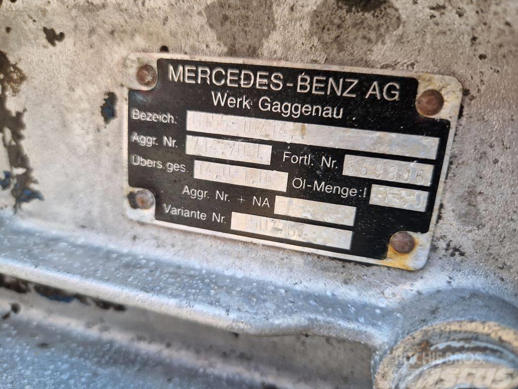 Mercedes-Benz ΣΑΣΜΑΝ   G 155 - 16/14,0 , ΜΗΧΑΝΙΚΟ ΛΕΒΙΕ Cajas de cambios