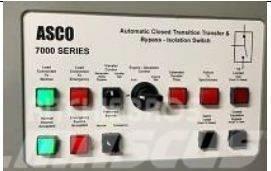 Asco ATS 3000 Amp Series 7000 Generadores diesel