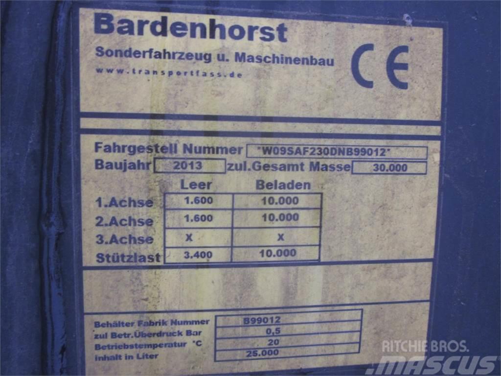  Bardenhorst 25000, 25 cbm, Tanksattelauflieger, Zu Cisternas o cubas esparcidoras de purín