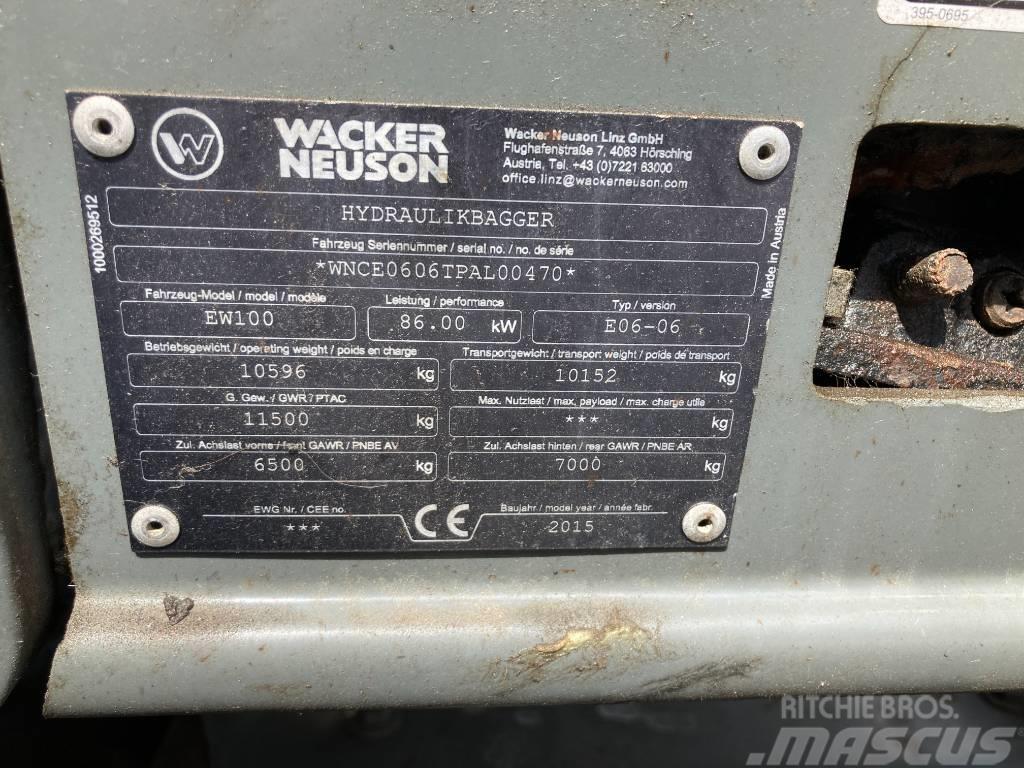 Wacker Neuson EW 100 Excavadoras de ruedas