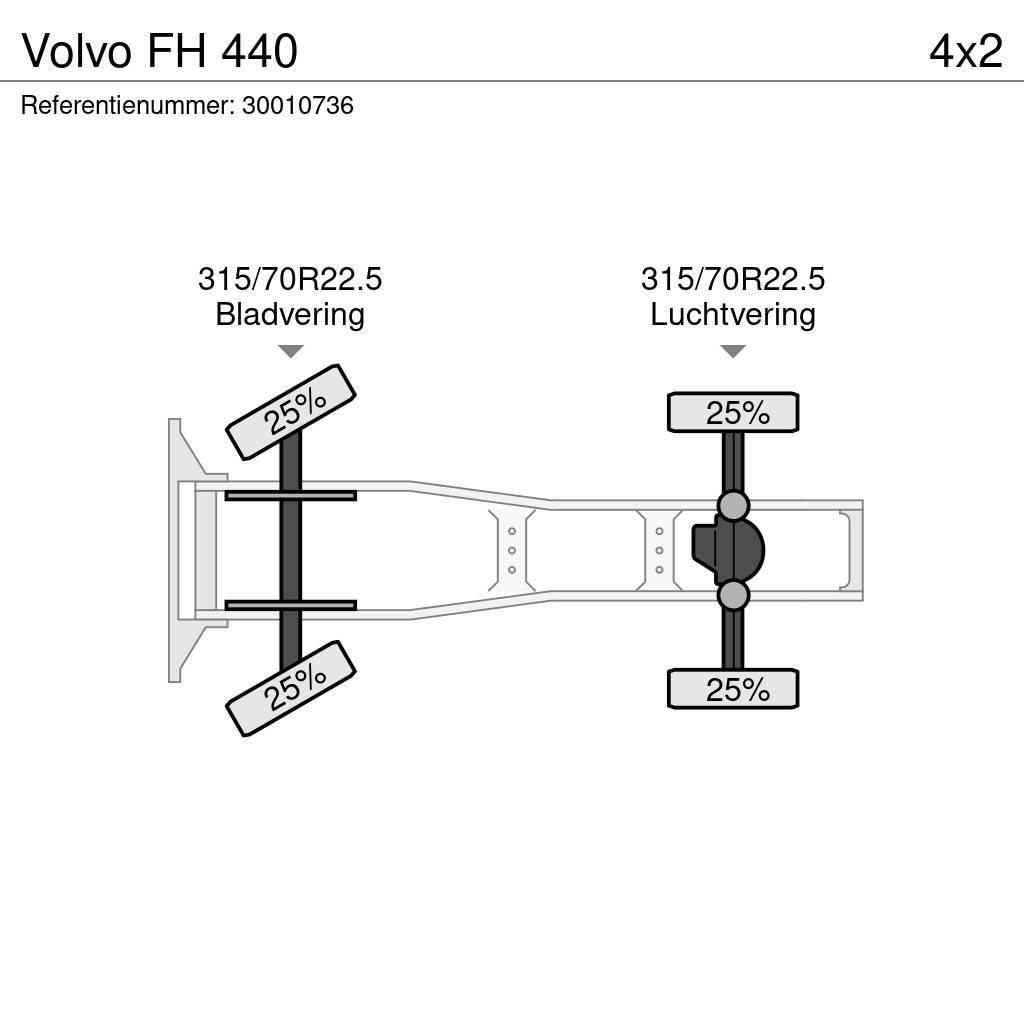 Volvo FH 440 Cabezas tractoras