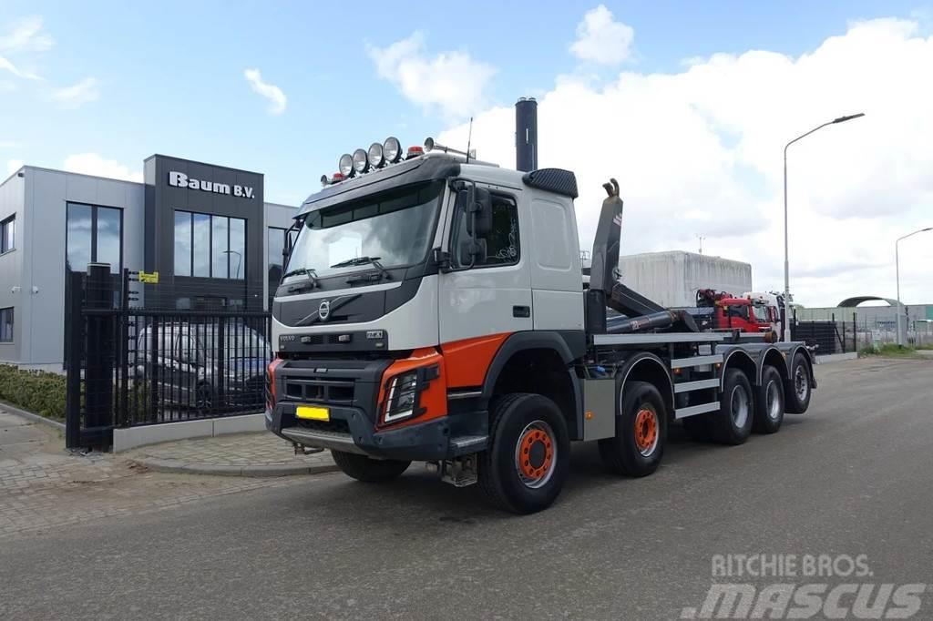 Volvo FMX 460 10X6 VDL 40 TONS HAAKSYSTEEM / KEURING 202 Camiones polibrazo