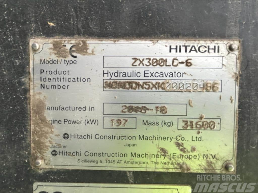 Hitachi ZX 300 LC-6 Excavadoras de cadenas