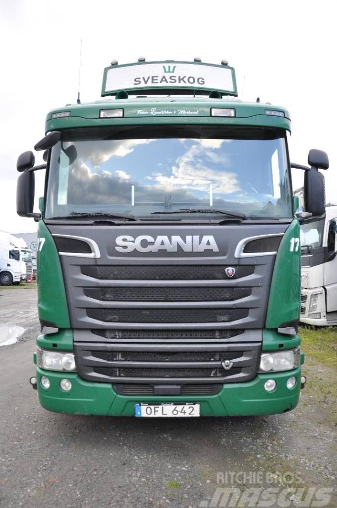 Scania R520 8X4 Euro 6 Transporte de madera