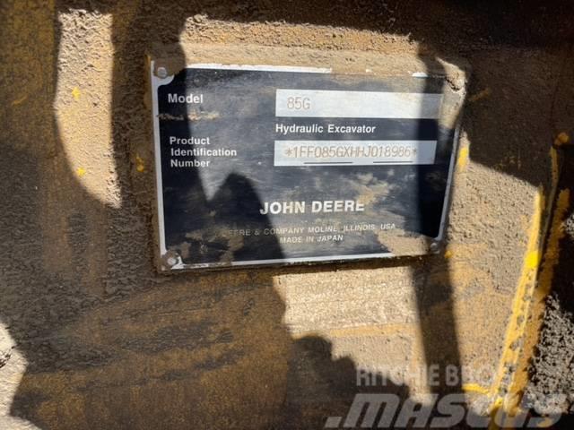 John Deere 85G Mini excavadoras < 7t