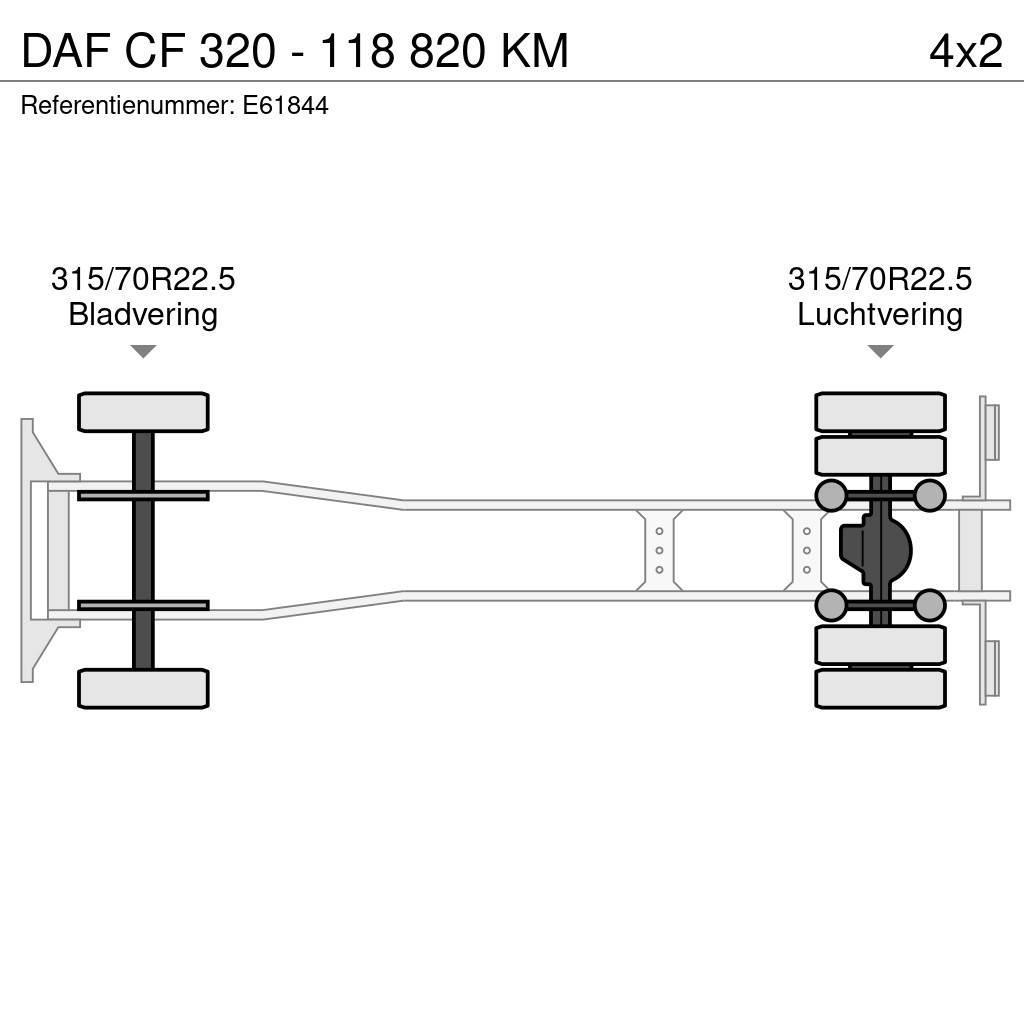 DAF CF 320 - 118 820 KM Camiones caja cerrada