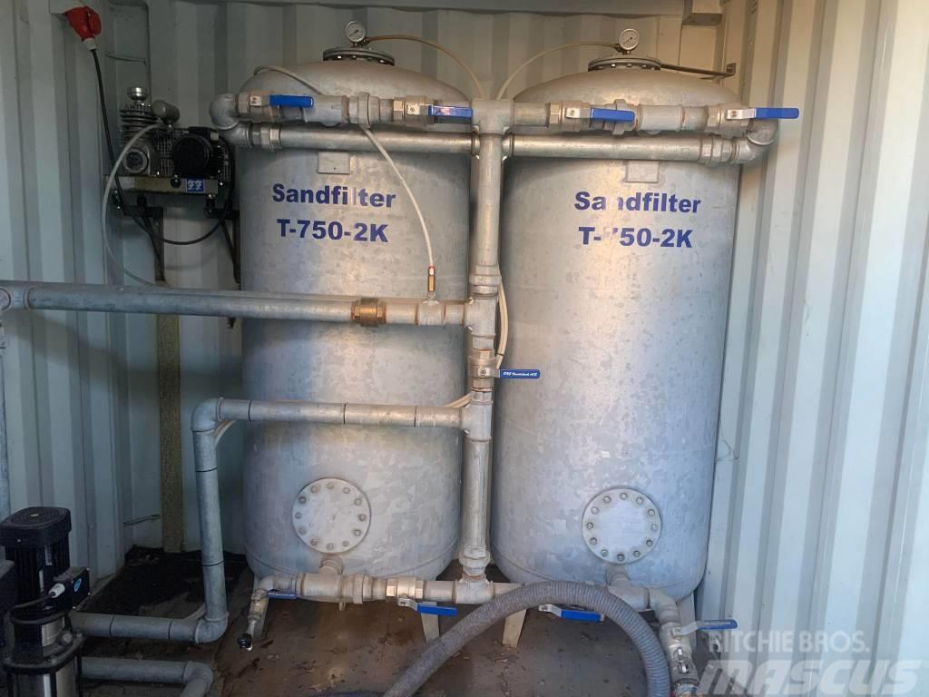  Mobil water treatment plant container 5 foot Mobil Plantas de reciclado de residuos