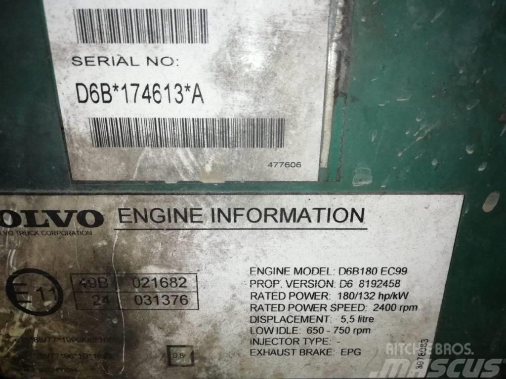 Volvo Engine D6B180 Motores